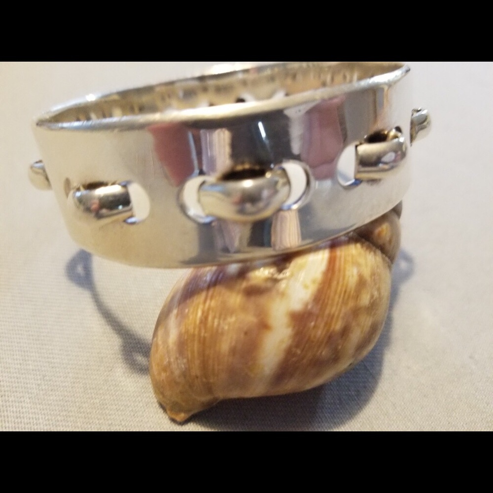 Unique Solid Sterling Silver Bangle Bracelet ! - image 2